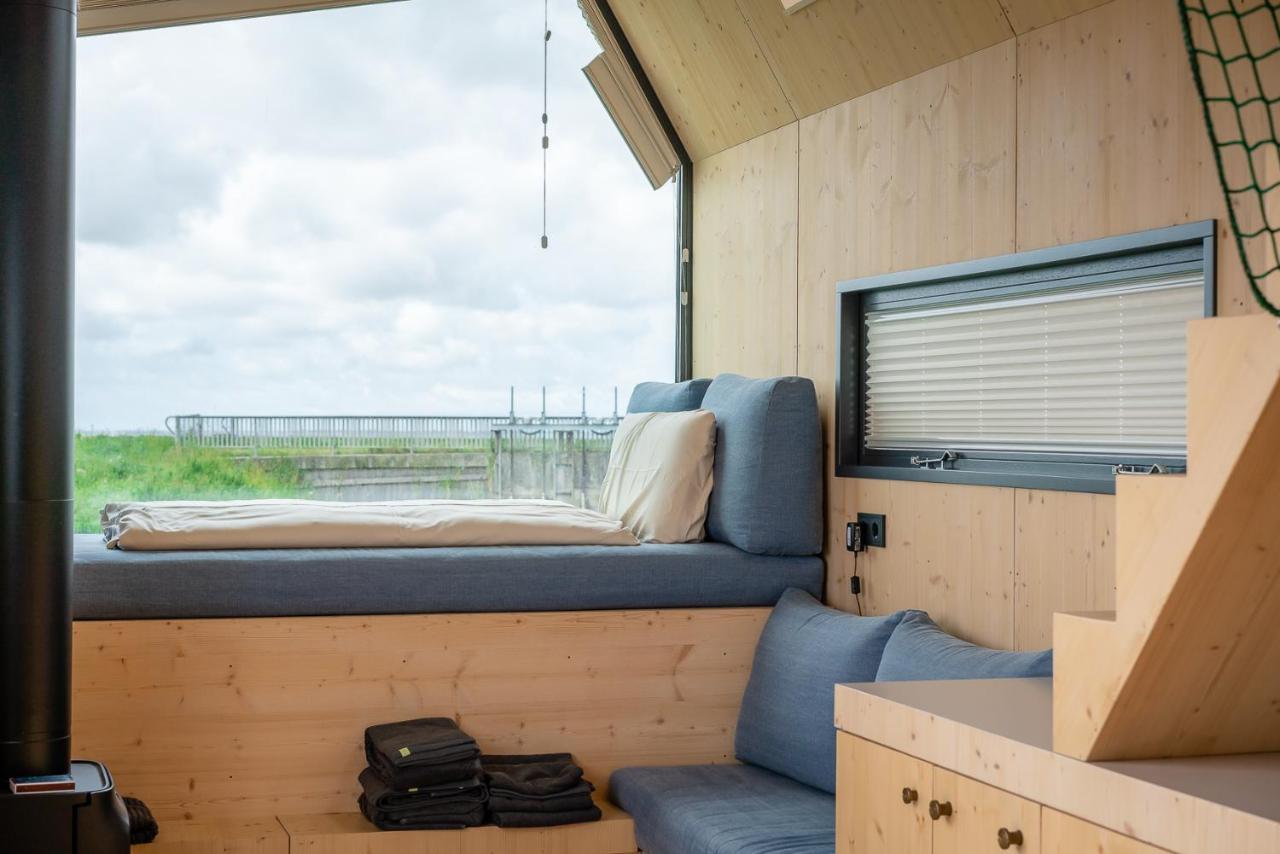 Tiny House Pioneer 18 Zur Meerseite - Green Tiny Village Harlesiel Carolinensiel Extérieur photo