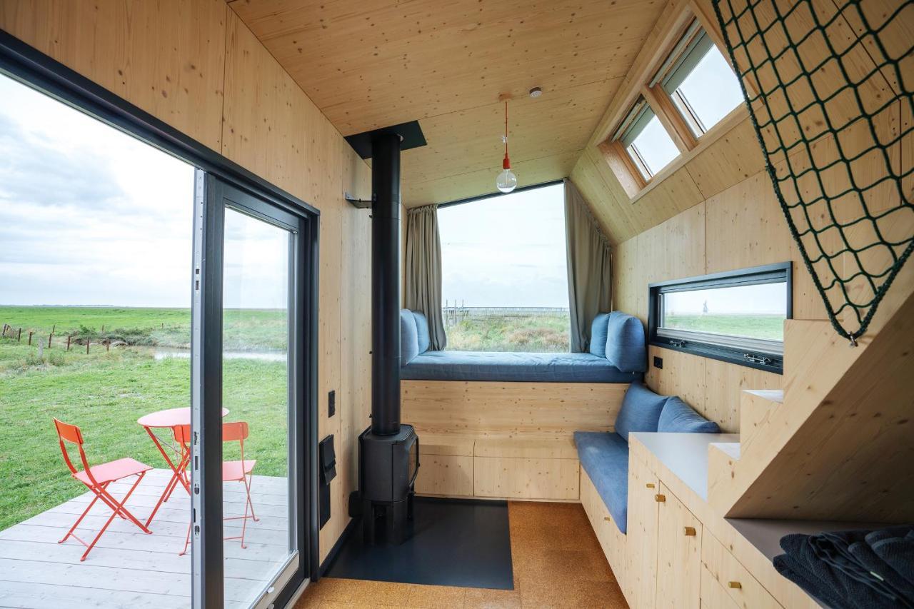 Tiny House Pioneer 18 Zur Meerseite - Green Tiny Village Harlesiel Carolinensiel Extérieur photo
