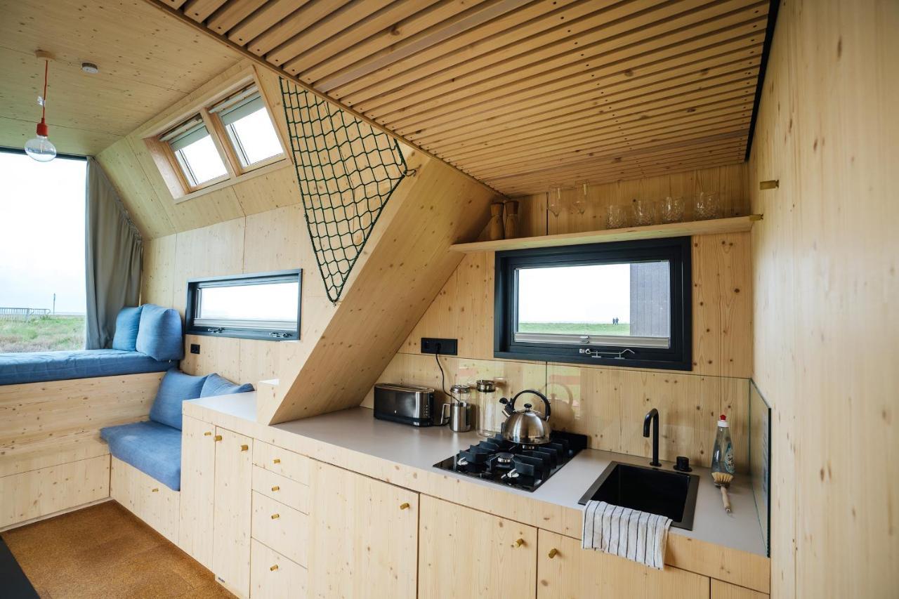 Tiny House Pioneer 18 Zur Meerseite - Green Tiny Village Harlesiel Carolinensiel Extérieur photo