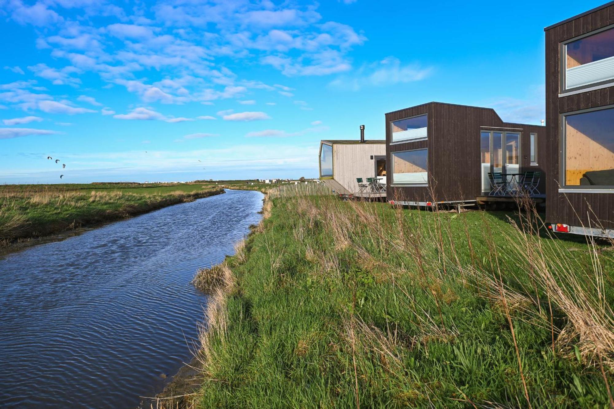 Tiny House Pioneer 18 Zur Meerseite - Green Tiny Village Harlesiel Carolinensiel Extérieur photo