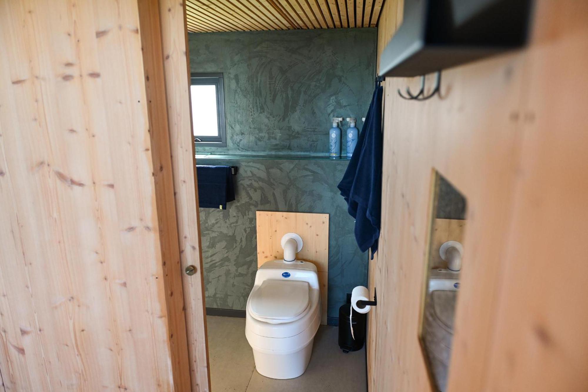 Tiny House Pioneer 18 Zur Meerseite - Green Tiny Village Harlesiel Carolinensiel Extérieur photo